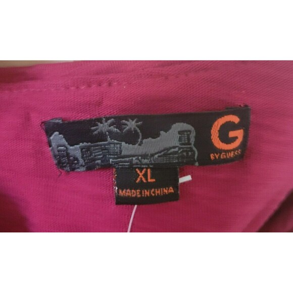 Guess Wild Berry Women's  Ruffle O-Ring Halter Top Tank Size XL NWT - Picture 4 of 7